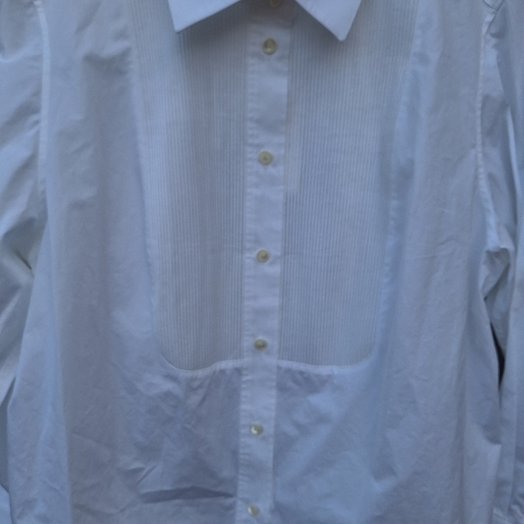 Lafayette 148 New York White Dress Shirt Size 1X NWT - Picture 3 of 8